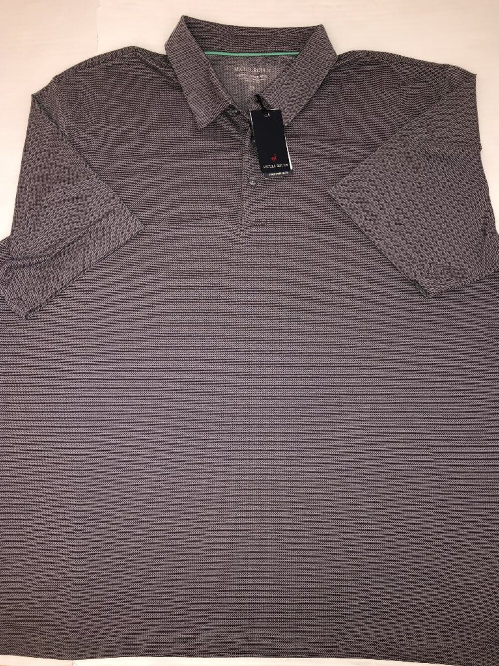 Michel Rouen Men's Performance Polo Shirts Short Sleeve Size 3XL